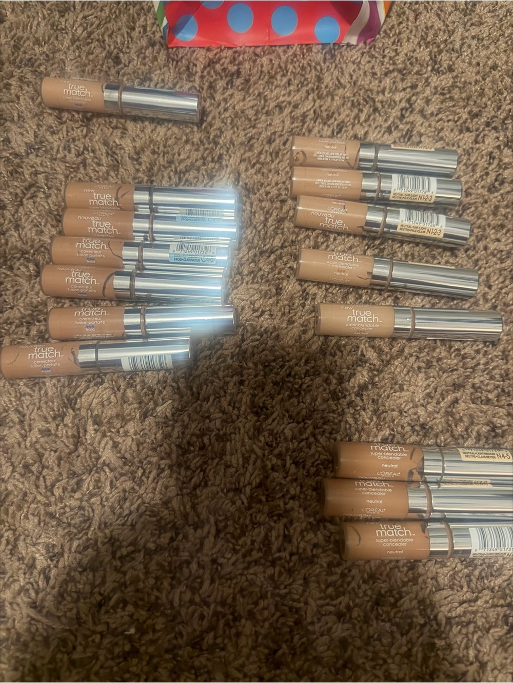 True Match Concealer - N1-2-3 ,N4-5, C 123 c 4-5
